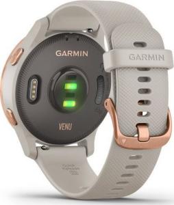 Zegarek sportowy Garmin Venu Beżowy  (010-02173-23) 7