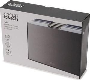 Deska do krojenia Joseph Joseph plastikowa M 31x22cm 4szt. ze stojakiem 2