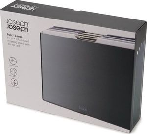 Deska do krojenia Joseph Joseph plastikowa L 35x26cm 4szt. ze stojakiem 9