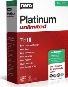 Program Nero Platinum Unlimited BOX 1