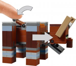 LEGO Minecraft Najazd złosadników (21160) 6