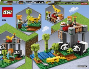 LEGO Minecraft Żłobek dla pand (21158) 8