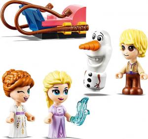 LEGO  Disney Książka z przygodami Anny i Elsy (43175) 10