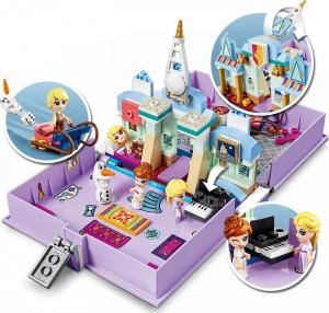 LEGO  Disney Książka z przygodami Anny i Elsy (43175) 14