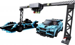 LEGO Speed Champions Formula E Panasonic Jaguar Racing GEN2 car i Jaguar I-PACE Etrophy (76898) 11