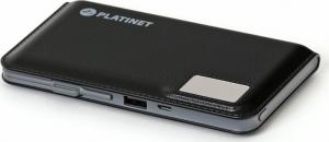 Powerbank Platinet Polymer USB + LCD 12000mAh Czarny 3