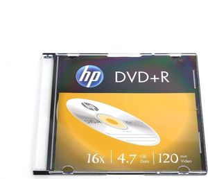 HP HP DVD+R 4.7GB 16X SLIM CASE*1 [12958] 1