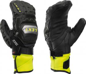 Leki Rękawice narciarskie WorldCup Race Tit S Mit Speed System black-lemon r. 7.0 1