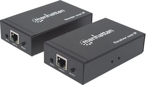 System przekazu sygnału AV Intracom MANHATTAN 207959 Manhattan Extender AV HDMI over IP, Cat6/6a/7 1080p do 120m IR 1