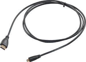 Kabel Akyga HDMI Micro - HDMI 1.5m czarny (AK-HD-15R) 1