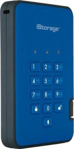 Dysk zewnętrzny HDD iStorage diskAshur2 2TB Niebieski (IS-DA2-256-2000-BE) 4