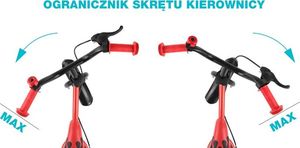 Rowerek biegowy Milly Mally Dragon z hamulcem Candy 4