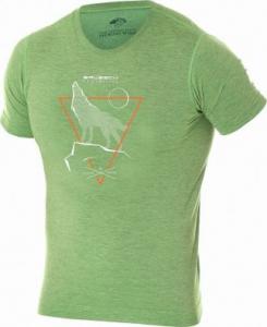 Brubeck Koszulka męska Outdoor Wool zielona r. XL (SS12650) 1