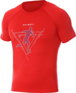 Brubeck Koszulka męska Running Air Pro czerwona r. XL (SS13280) 1