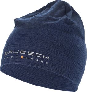 Brubeck HM10180 Czapka wełniana dwuwarstwowa unisex granatowy S/M 3