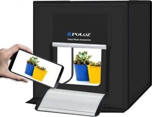 Puluz Namiot bezciemniowy 40X40CM LED 5500K 2