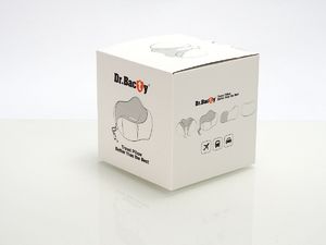 Dr.Bacty Poduszka podróżna Dr.Bacty czerwona 7