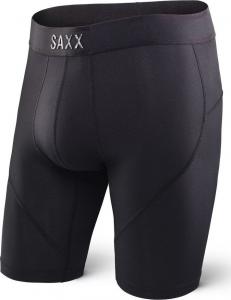 SAXX Bokserki męskie Kinetic Long Leg Blackout r. XS 1
