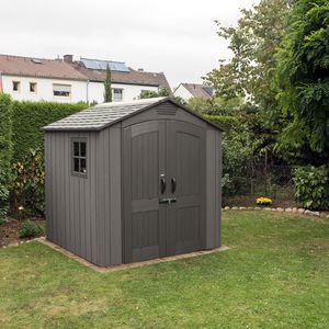 Lifetime szopa ogrodowa premium 213x213 brąz (60301) 11