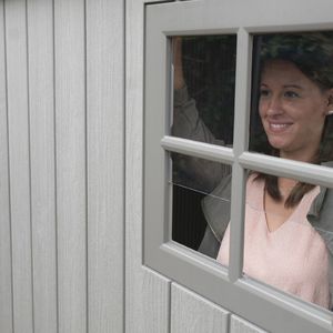 Lifetime Szopa ogrodowa Premium 213x289x227 cm grafit (60310) 18