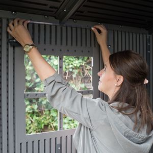 Lifetime Szopa ogrodowa Premium 213x289x227 cm grafit (60310) 19