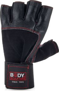 Body Sculpture Rękawice skórzane do podnoszenia ciężarów bw 95 r. M 2