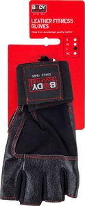 Body Sculpture Rękawice skórzane do podnoszenia ciężarów bw 95 r. M 7