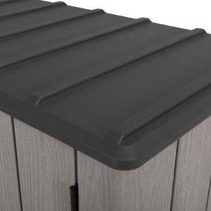 Szafa ogrodowa Lifetime Premium 136x70 cm grafitowa 60300 8