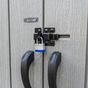 Szafa ogrodowa Lifetime Premium 136x70 cm grafitowa 60300 9