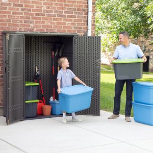 Szafa ogrodowa Lifetime Premium 136x70 cm brązowa 60209 10