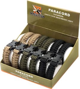 MacGyver MACGYVER BRANSOLETKA PRZETRWANIA - LINKA PARACORD 102255 10