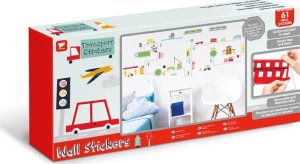 Walltastic PROMO Naklejki ścienne zestaw Transport 44869 4x46cm p12 Walltastic 1