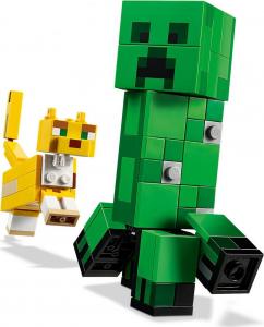 LEGO Minecraft BigFig Creeper i Ocelot  (21156) 4
