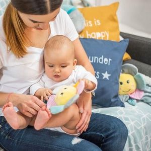 BabyOno 609-GRZECHOTKA DLA NIEMOWLĄT RAINBOW FLO WER 2