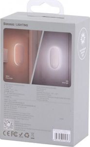 Baseus Lampka nocna Baseus Sunshine Entrance Light z czujnikiem ruchu i zmierzchu (światło białe) 9
