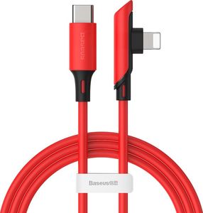 Kabel USB Baseus USB-C - Lightning 1.2 m Czerwony (CATLDC-A09) 1