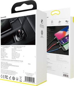 Ładowarka Baseus Three Primary Colors 2x USB-A 4.8 A  (TZCCBX-0G) 18