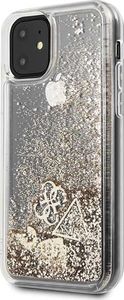 Guess GUESS LIQUID GLITTER HEARTS -ETUI IPHONE 11 GUHCN61GLHFLGO ZŁOTY standard 2