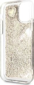 Guess GUESS LIQUID GLITTER HEARTS -ETUI IPHONE 11 GUHCN61GLHFLGO ZŁOTY standard 4