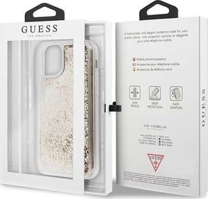 Guess GUESS LIQUID GLITTER HEARTS -ETUI IPHONE 11 GUHCN61GLHFLGO ZŁOTY standard 7