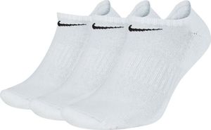 Nike Nike Everyday Cushion No Show 3Pak skarpety niskie 100 : Rozmiar - 42 - 46 (SX7673-100) - 14129_175139 1