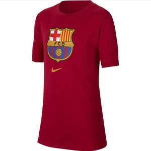Nike Koszulka dziecięca Fc Barcelona B Nk Tee Evergreen Crest czerwona r. L (CD3199-620) 1