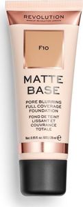 Makeup Revolution Matte Base Foundation F10 28ml 1