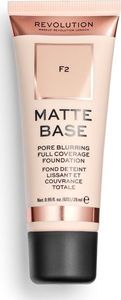 Makeup Revolution Matte Base Foundation F2 28ml 1