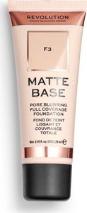 Makeup Revolution Matte Base Foundation F3 28ml 1