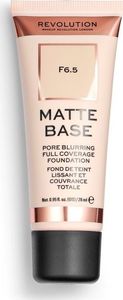 Makeup Revolution Matte Base Foundation F6.5 28ml 1