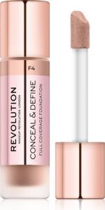 Makeup Revolution Conceal and Define Foundation F4 23ml 1