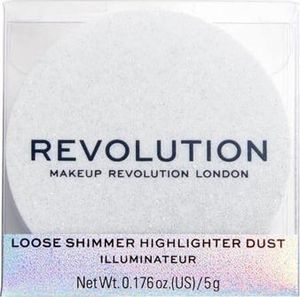 Makeup Revolution rozświetlacz sypki do twarzy precious stone iced diamond 1
