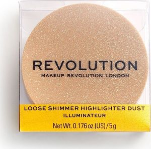 Makeup Revolution Precious Stone rozświetlacz sypki do twarzy rose quartz 1