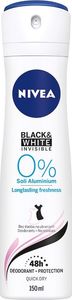 Nivea Nivea Dezodorant spray 48H INVISIBLE Black&White 150ml 1